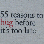 Book: 55 Reasons to hug before it's too late